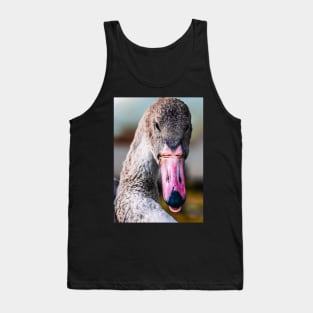 Cheeky Swan. Photograph Tank Top